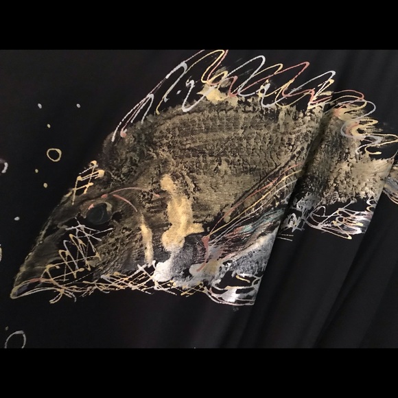 Beautiful hand painted robe - Picture 5 of 9